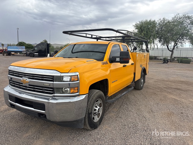 2016 Chevrolet Silverado 2500HD 4x2 Extended Cab Utility Truck