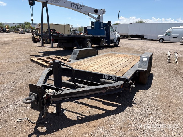 2021 Felling 14 ft T/A Tilt Deck Trailer