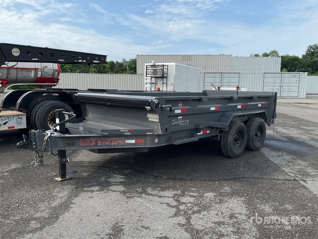 2025 Silverline 14 ft T/A Dump Utility Trailer