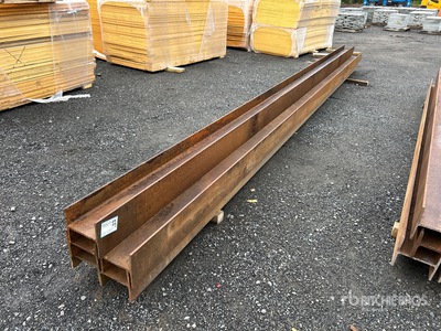 Quantity of (5) 15 ft x 8 in x 36 in HP Beam