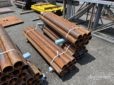 Quantity of (30) 6 ft Bollard Barrera