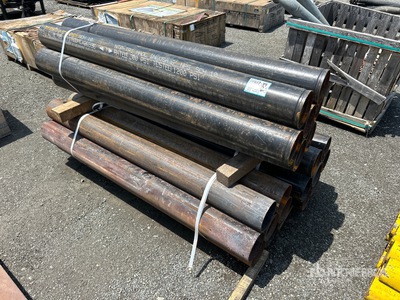 Quantity of (21) 6 ft Bollards Barrera