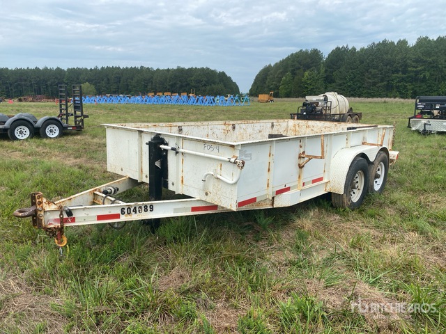 2016 Homemade 14 ft T/A 14 Ft Utility Trailer