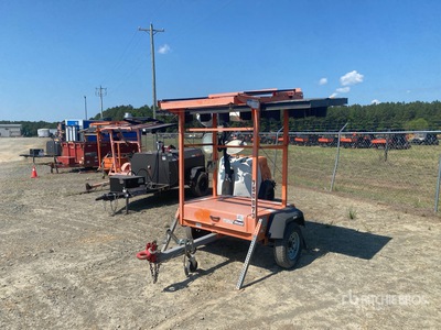 2017 Allmand Eclipse AB2220 Solar Tablero de señalización