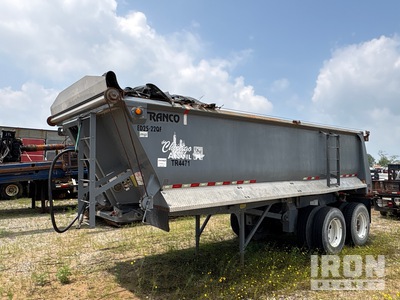 2010 Ranco ED25-22QF 22 ft T/A 2-Way Demolition End Dump Trailer