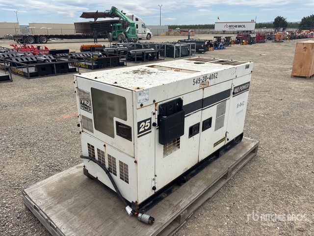 Multiquip DCA-25SSIU2 25 kW Skid-Mounted Generator Set