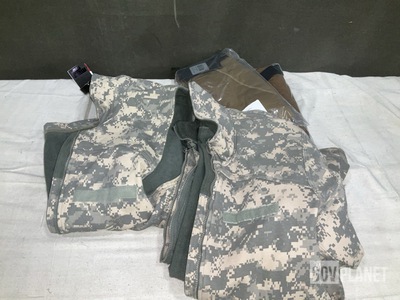 (1) Camouflage Jacket, (177) Pairs of Long Johns & Assorted Items