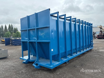 20 ft 40 cyd حاوية التدحرج