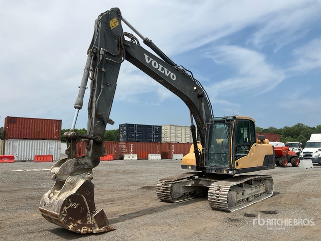 2014 Volvo EC160DL Tracked Excavator