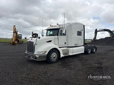 2012 Peterbilt 386 6x4 T/A Sleeper Truck Tractor