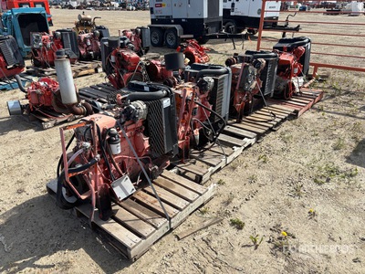 Quantity of (4) John Deere 4024T Engine (Inoperable)