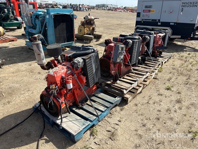 Quantity of (4) John Deere 4024T Engine (Inoperable)