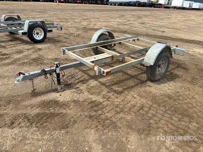 8 ft S/A Trailer Chassis Trailer utilitario