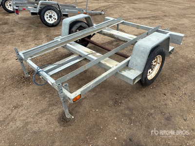 8 ft S/A Trailer chassis Trailer utilitario