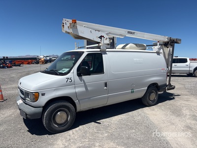 1999 Versalift vantel29N 29 ft on 2000 4x2 Nacelle élévatrice montée sur fourgon