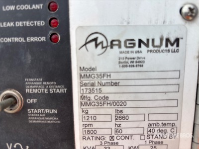 Magnum MMG35FH Generator Set