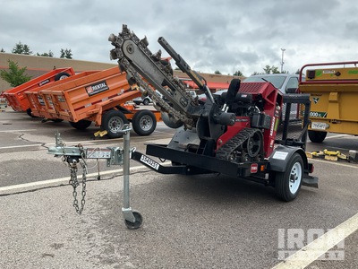 Toro TRX300 Tracked Trencher w/2022 Teske Trailer
