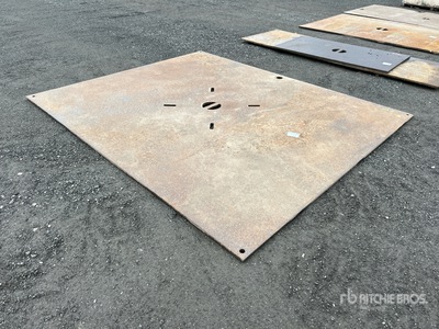 8 ft x 10 ft (1 in Thick) Road Placas de acero