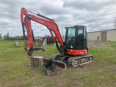 2021 Kubota U55-5R3AP Mini Excavator (Inoperable)