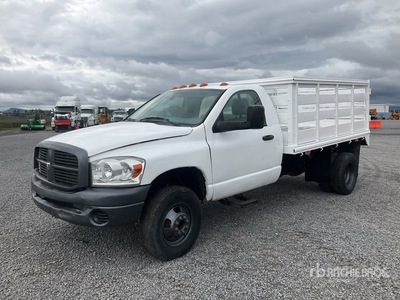 2008 Dodge Ram 4000 Camion con Plataforma / Flatbed Truck