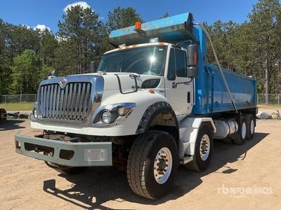 2012 International 7600 8x4 Twin-Steer を見 Dump Truck