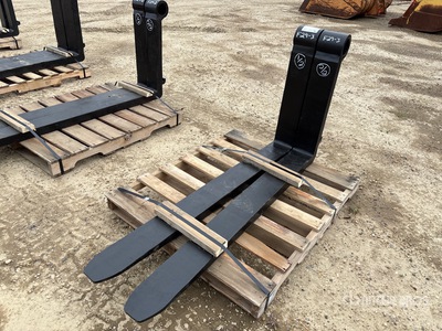 2.5 in x 6 in x 60 in Fork Tines (Unused)