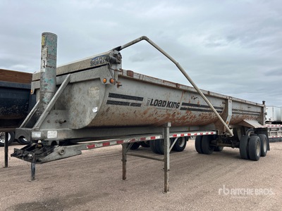 1995 Load King 32 ft T/A End Dump Trailer