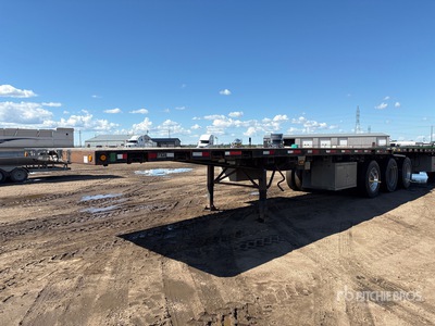 2005 Load King 32 ft Lead Flatbed Trailer