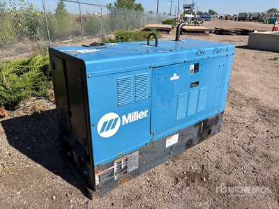 2008 Miller Air Pak 600 A Skid-Mounted Multi-Process 3-in-1 Soudeuse à moteur