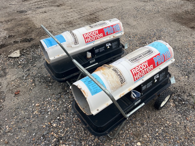 (2) Reddy Heater Pro 110 Space Heaters (2) Reddy Heater Pro 110 Space Heaters