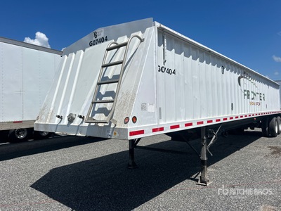 2007 Neville 42 ft T/A Belly dump Remolque de granos
