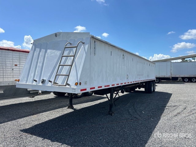 2007 Neville 42 ft T/A Grain Trailer