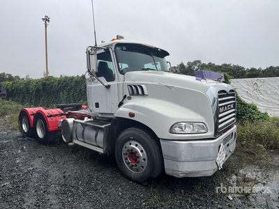 2012 Mack Granite T/A Day Cab Truck Tractor