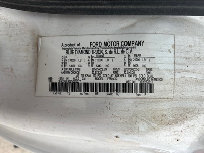 2011 Ford F-750 4x2 Hooklift Truck