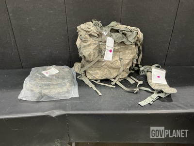 (19) Assault Packs, (122) Molded Waist Belts & Assorted Items