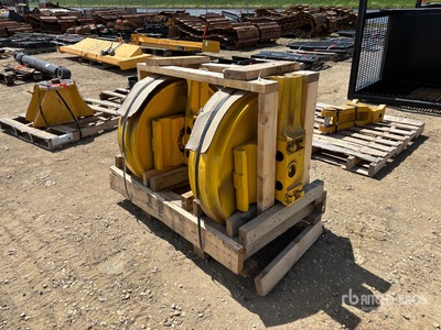 Quantity of (2) Front Idlers - Fits Komatsu D85P-21