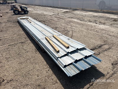 Quantity of Corrugated Steel Roofing (Unused)