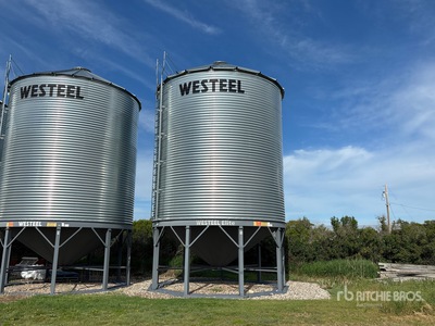 Westeel 1805 +/- 4900 bu 5 Ring Hopper Contenedor de grano