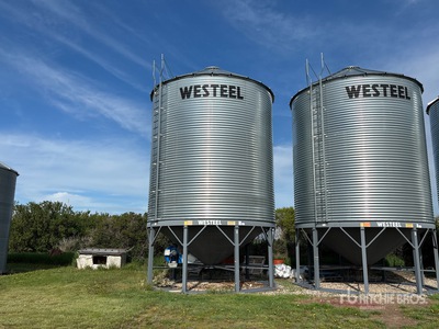 Westeel 1805 +/- 4900 bu 5 Ring Hopper Contenedor de grano