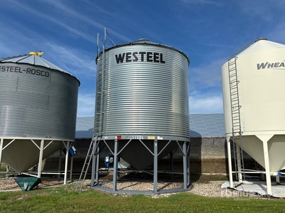 Westeel 1804 +/- 4000 bu 4 Ring Hopper Contenedor de grano
