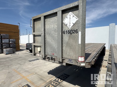 2017 Hyundai FC2366122-AF 68000 lb 40 ft T/A Pritsche Anhänger