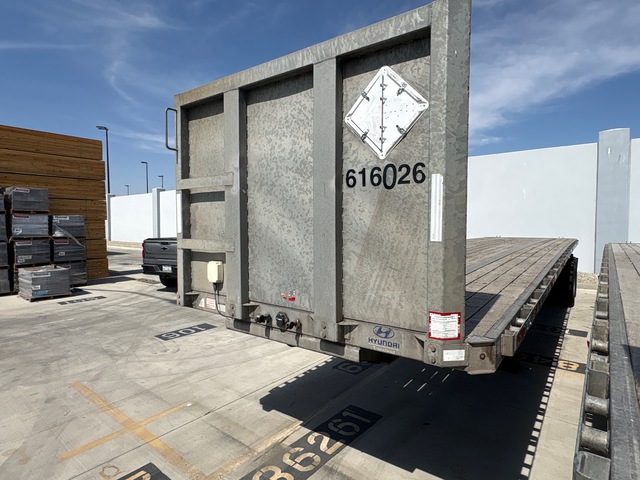 2017 Hyundai FC2366122-AF 68000 lb 40 ft T/A Flatbed Trailer