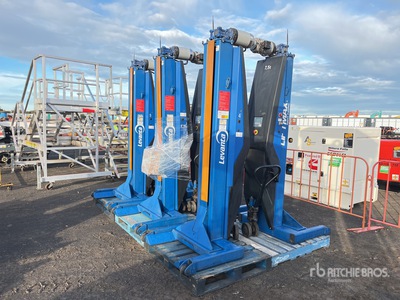 Quantity of (6) 2016 LiftMax Levanta PMEV8 6.5 ton Portable Voertuighefbrug