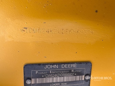 2014 John Deere 624K Wheel Loader