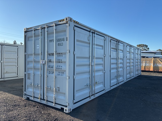 2026 40 ft Multi-Door Storage Container