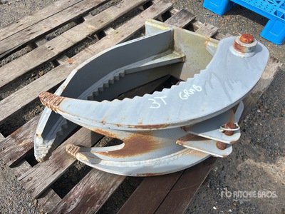 250 mm Excavator Grapple - Fits 3 Ton