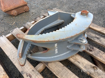 250 mm Excavator Grapple - Fits 3 Ton
