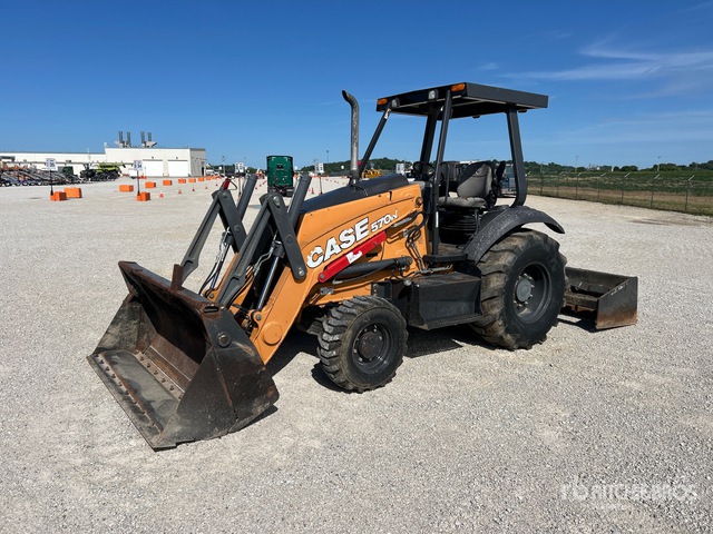 2018 Case 570NEP 4x4 Landscape Loader