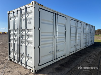 2026 40 ft High Cube Multi-Door Storage Container