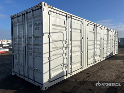 2026 40 Ft High Cube Multi-Door Storage Container (Unused)